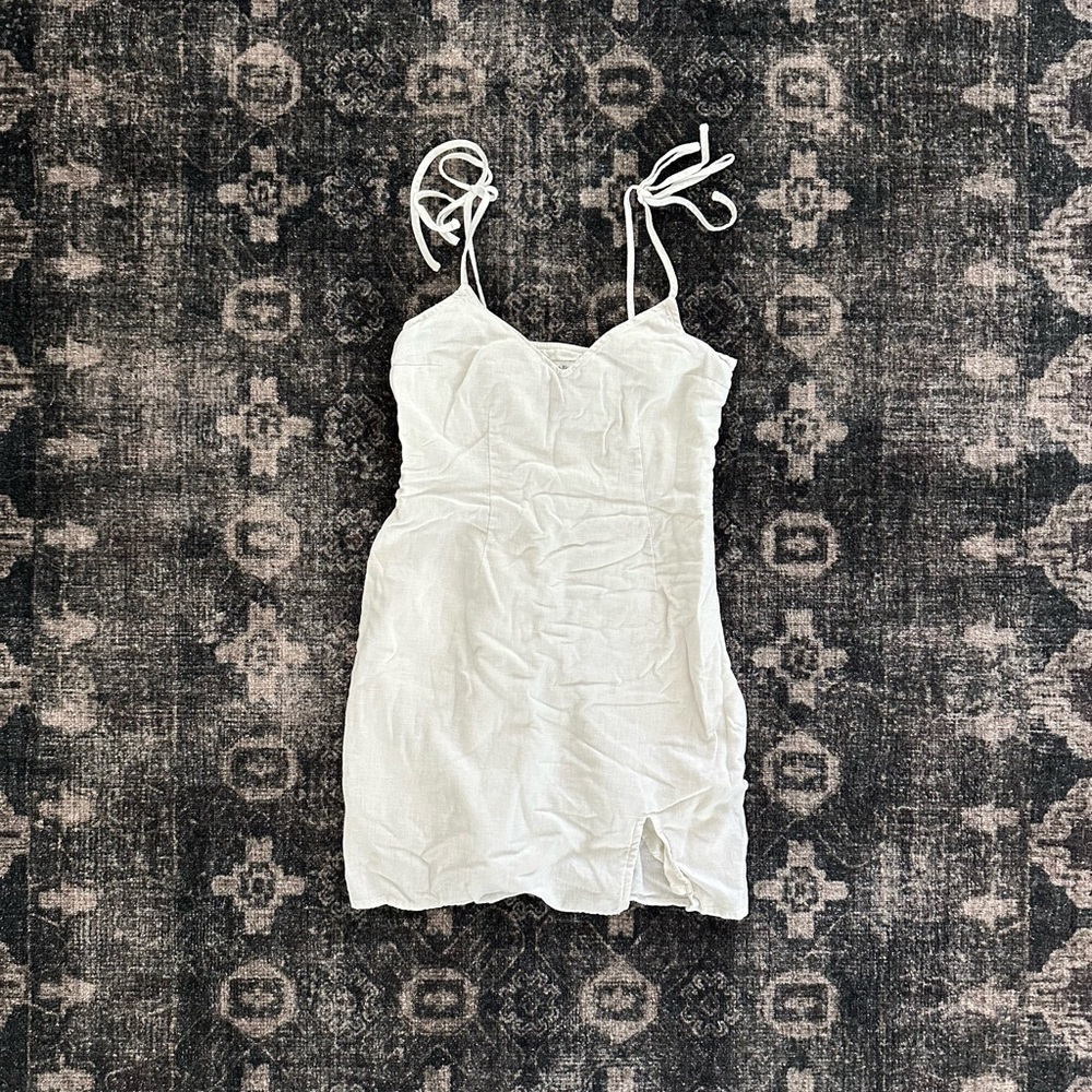 Linen Mini Dress